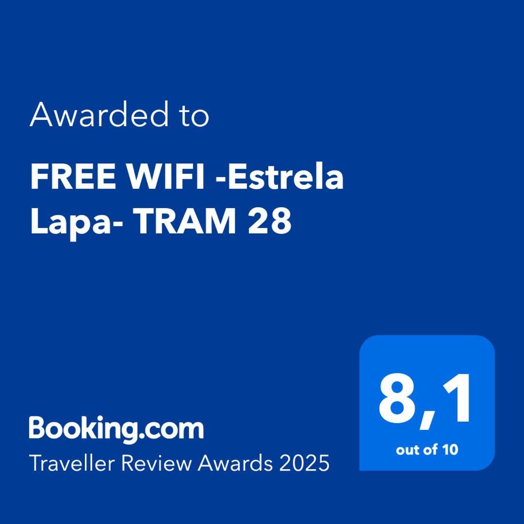 Free Wifi -Estrela Lapa- Tram 28 Διαμέρισμα Lisboa Εξωτερικό φωτογραφία